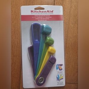 KitchenAid Colorful Self-Leveling Measuring Spoons